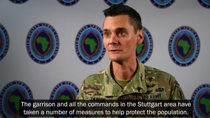 Command surgeon discusses protective measures to contain the spread of COVID-19