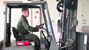 South Carolina National Guard loads supplies in support of South Carolina COVID-19 response efforts