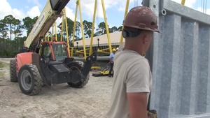 Rapidly deployable hangar helps win the fight