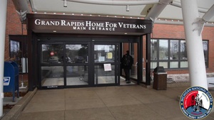 Michigan National Guard assists veterans home during COVID-19 response