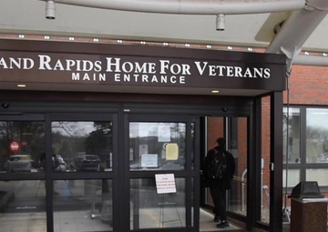 Michigan National Guard assists veterans home during COVID-19 response