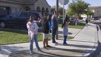 Mary Fay teachers come together to host parade for students
