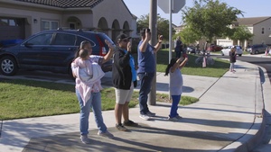 Mary Fay teachers come together to host parade for students