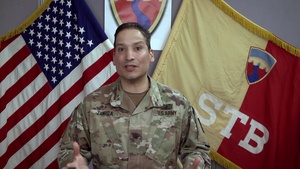 Sustainment Commander Addresses Soldiers and Loved Ones