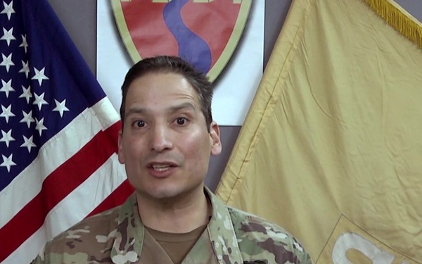 Sustainment Commander Addresses Soldiers and Loved Ones