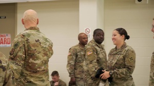 The Adjutant General Visits the 146th ESB