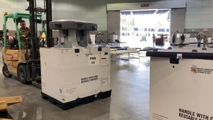 Airmen set up Federal Medical Station in Los Angeles