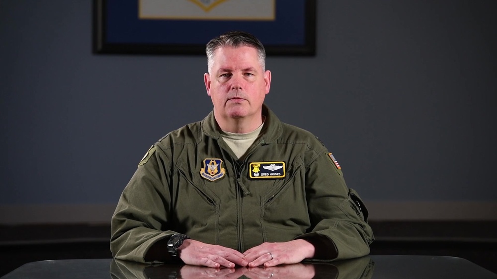 DVIDS - Video - Col. Haynes, 512th AW/CC addresses COVID-19