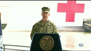 USNS Comfort Arrives in NYC 