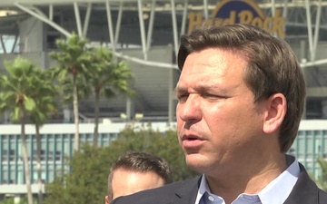 Governor DeSantis Holds COVID-19 Press Conference with South Florida Mayors at Hard Rock Stadium (2 of 2)
