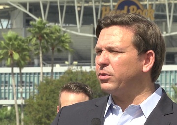 Governor DeSantis Holds COVID-19 Press Conference with South Florida Mayors at Hard Rock Stadium (2 of 2)