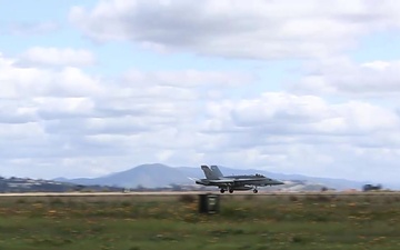 F/A-18's take off from MCAS Miramar