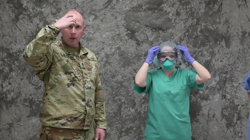 DVIDS Video Health Care Professional Personal Protective Equipment