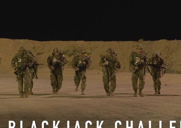 Deployed “Best Warriors” Compete in Blackjack Challenge