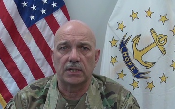 CSM Glenn DeCecco addresses RING soldiers and airmen