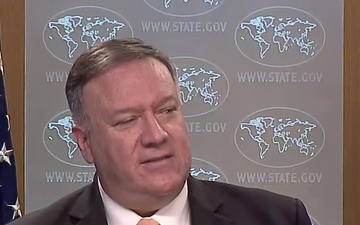 Secretary of State Michael R. Pompeo remarks to the Media