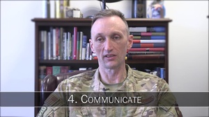 435th AEW/AGOW Chaplain with some Encouraging Words