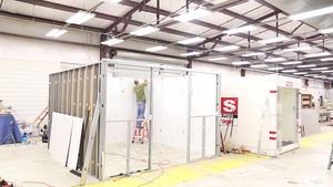 ERDC prototypes makeshift hospital rooms