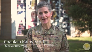 Chaplain message on Resilience