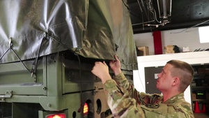 Iowa Army National Guard delivers vital medical equipment