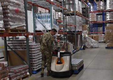 60,000 Pounds of food prepared as the Michigan National Guard assist food banks during COVID-19 response