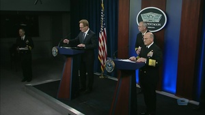 Top Navy Officials Brief News Media