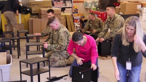 Wisconsin National Guard troops support Milwaukee isolation facility for at risk homeless