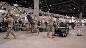 20200401 - Task Force West Army Mobilized Hospital Setup - B-Roll