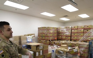 Ohioans Serving Ohioans: Ohio National Guard Helps at Food Bank