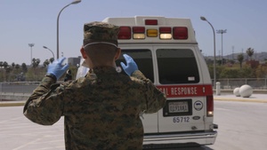 1st Battalion 4th Marines Support USNS Mercy