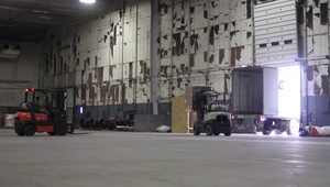New York National Guard warehouse operations