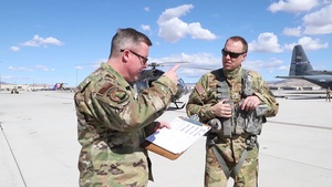 BASH Visit at Nevada Air National Guard - B-Roll, Short