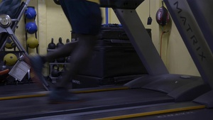 Sailors Workout Aboard USNS Mercy (T-AH 19)