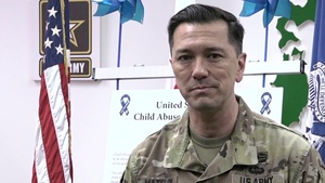 Child Abuse Awareness Month Proclamation Signing