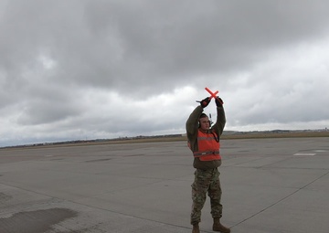 914th ARW KC-135 prepares to launch
