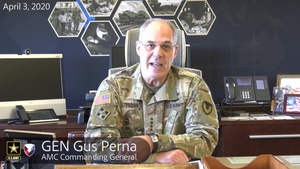 GEN Perna video address #3 to the AMC workforce on COVID-19