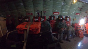 KC-135 Interior in flight