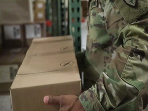 25th ID Military Logistics Specialists assist Tripler Army Medical Center with COVID-19 ops