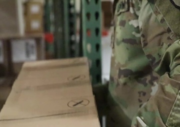 25th ID Military Logistics Specialists assist Tripler Army Medical Center with COVID-19 ops