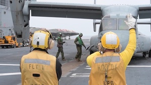 USS America Conducts Flight Operations, April 3, 2020