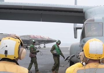 USS America Conducts Flight Operations, April 3, 2020