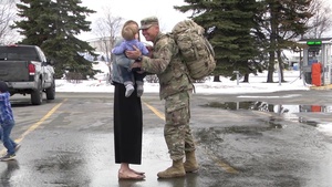 1st Battalion, 297th Infantry Regiment Soldiers return from Kosovo