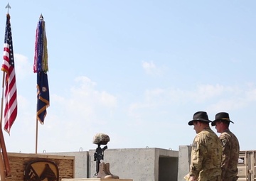 Sgt. 1st Class John David Hilty honored in memorial ceremony
