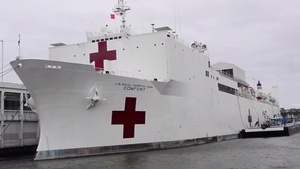 Local U.S. Marine Supports USNS Comfort