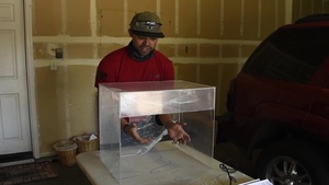 Beale Airmen Build Supplies for Local Hospitals Stringer