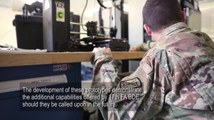 17th Field Artillery Brigade produces face shields to combat COVID-19
