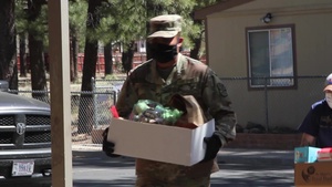 Guard delivers for Flagstaff Family Food Center