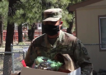 Guard delivers for Flagstaff Family Food Center
