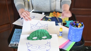 Task Force Cabin Fever Arts and Crafts - Superhero Masks