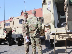 1ID Fwd conducts motor pool maintenance